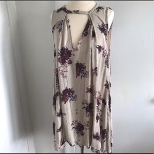 Free People Floral Flowy Dress | Size M